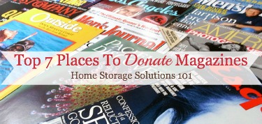 Top 7 Places To Donate Magazines When Decluttering Your Home