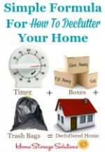 Decluttering Tips For Your Home: How To Find Your Path To Peace {Series}