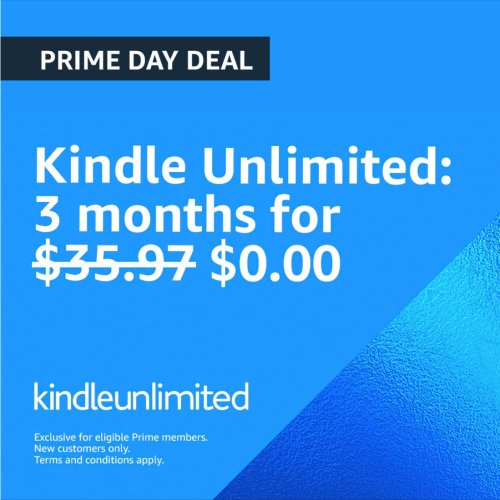 Prime day deal: Kindle Unlimited free for 3 months
