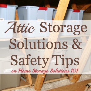 Attic Storage Tips Every Homeowner Should Follow - Paragon Protection