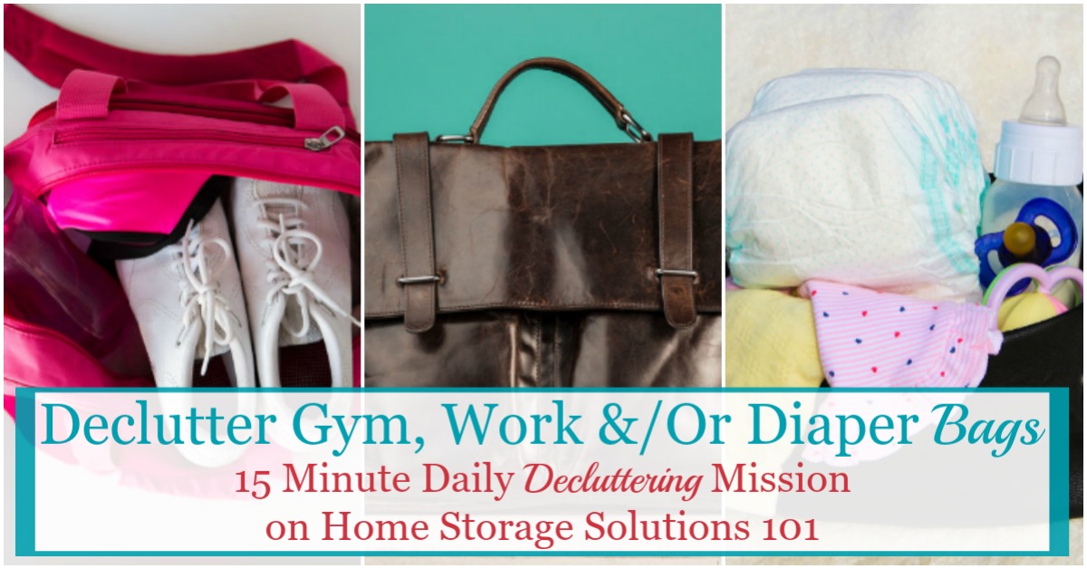 Secrets to an Organized Diaper Bag