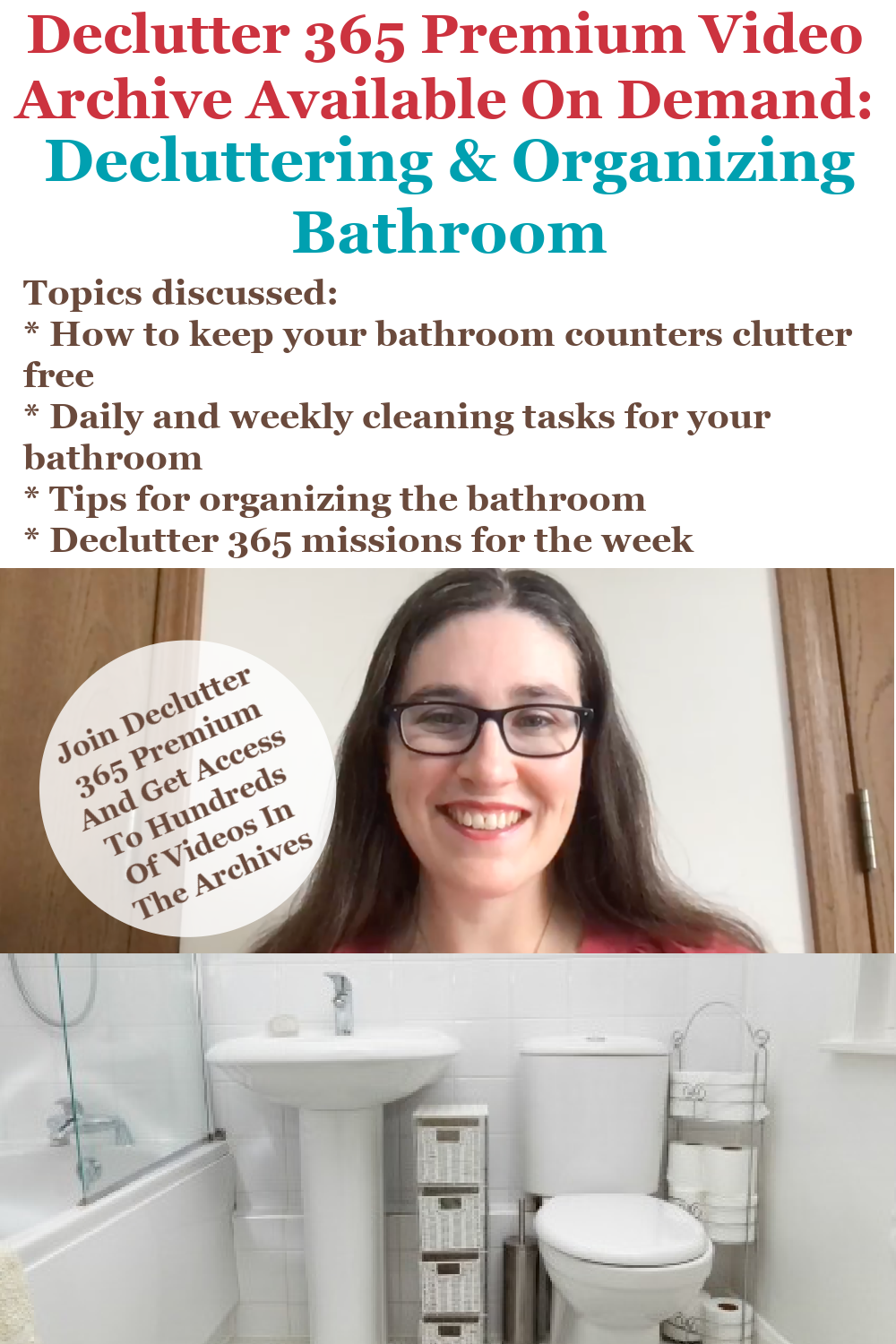 How to Organize the Bathroom