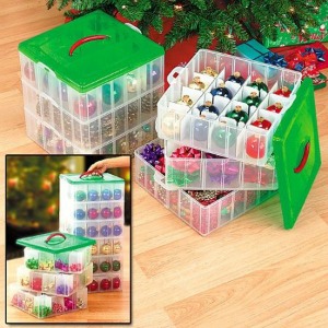 Snapware Christmas Ornament Storage Boxes Make Organizing A Snap!