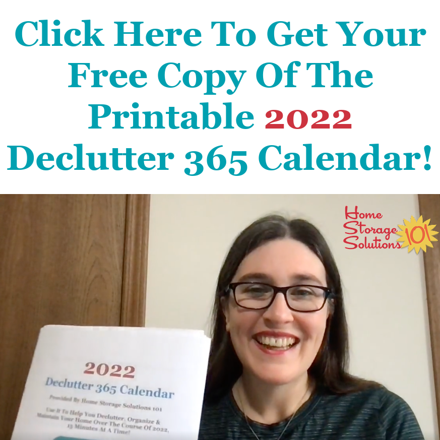 Organizing A Chest Freezer Ideas Solutions   Declutter Calendar 2022 Bottom Ad 