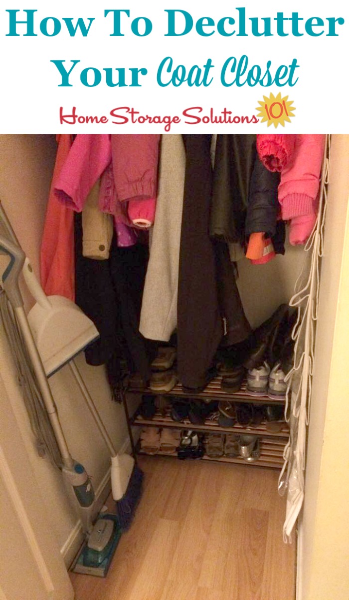 declutter closet