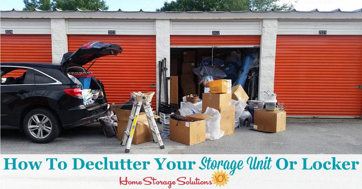 My Best Tips to Declutter Your Storage Room