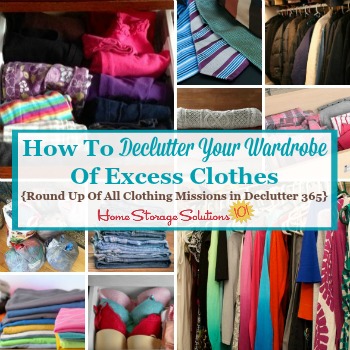 I'm a big sports fan and find myself with too many sports/gym clothes –  Help!, Declutter your Home, The Lifestyle Concept