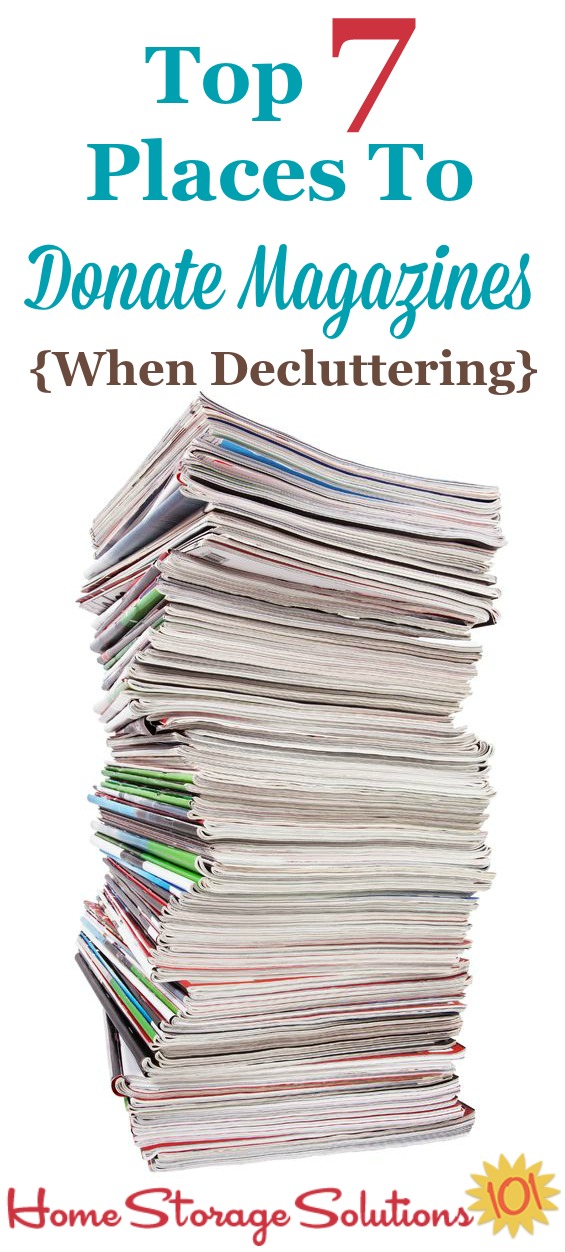 Top 7 Places To Donate Magazines When Decluttering Your Home