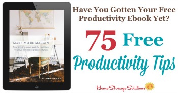 Have you gotten your free productivity ebook yet?