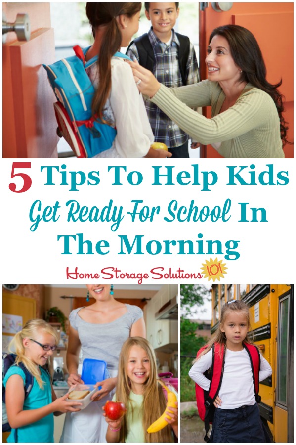 5 Tips To Help Kids Get Ready For School In The Morning