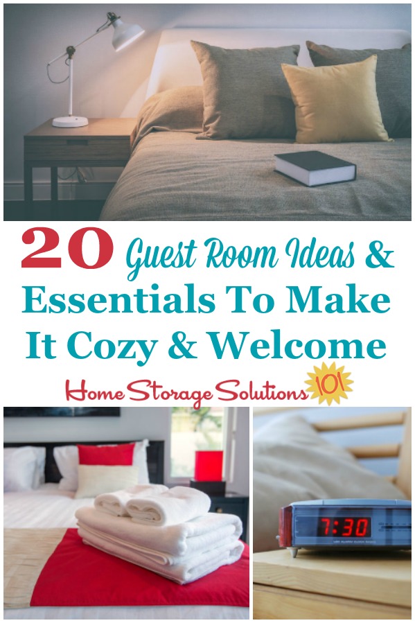 10 items to include in every guest room