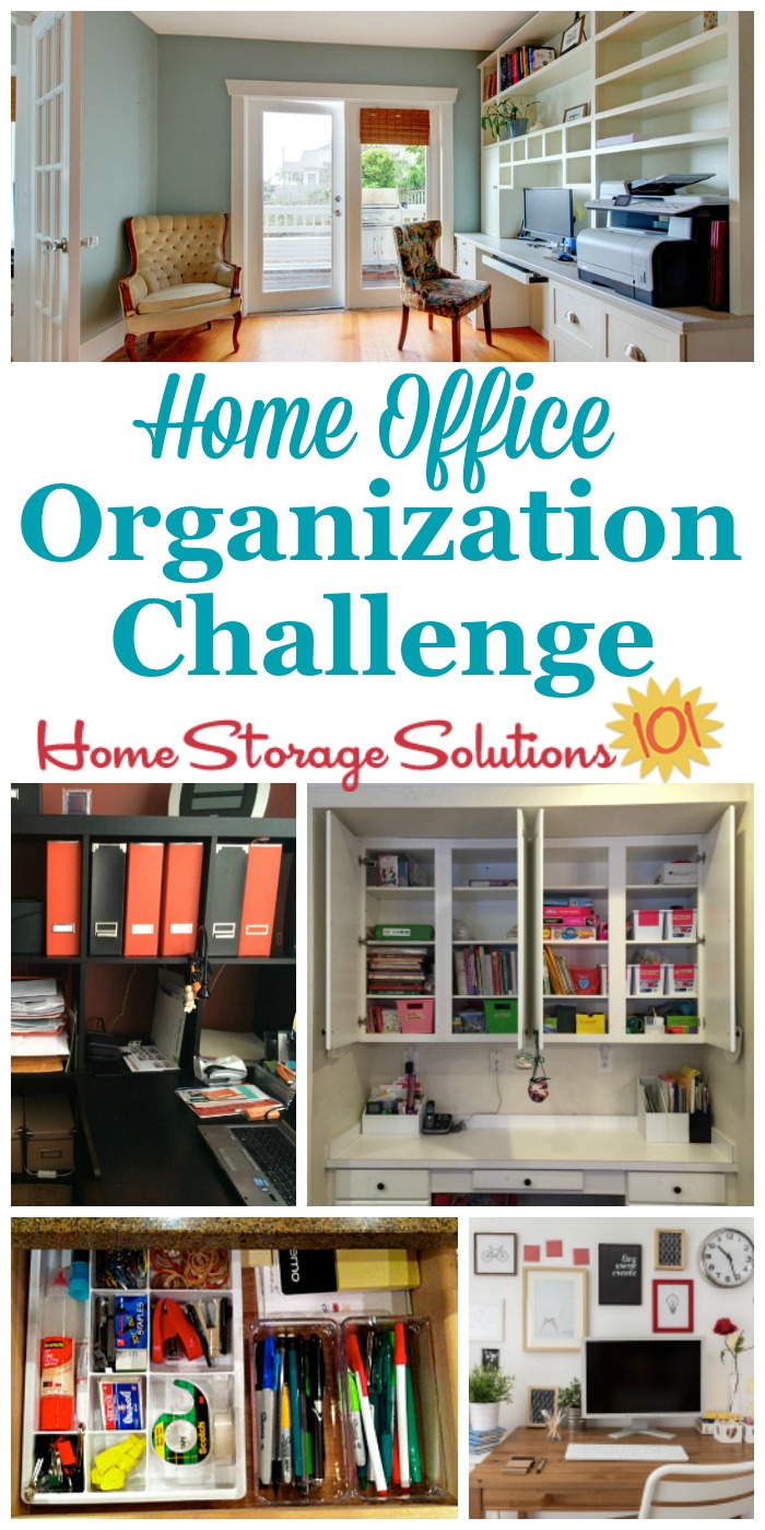 Home Office Organization Tips Step By Step Instructions