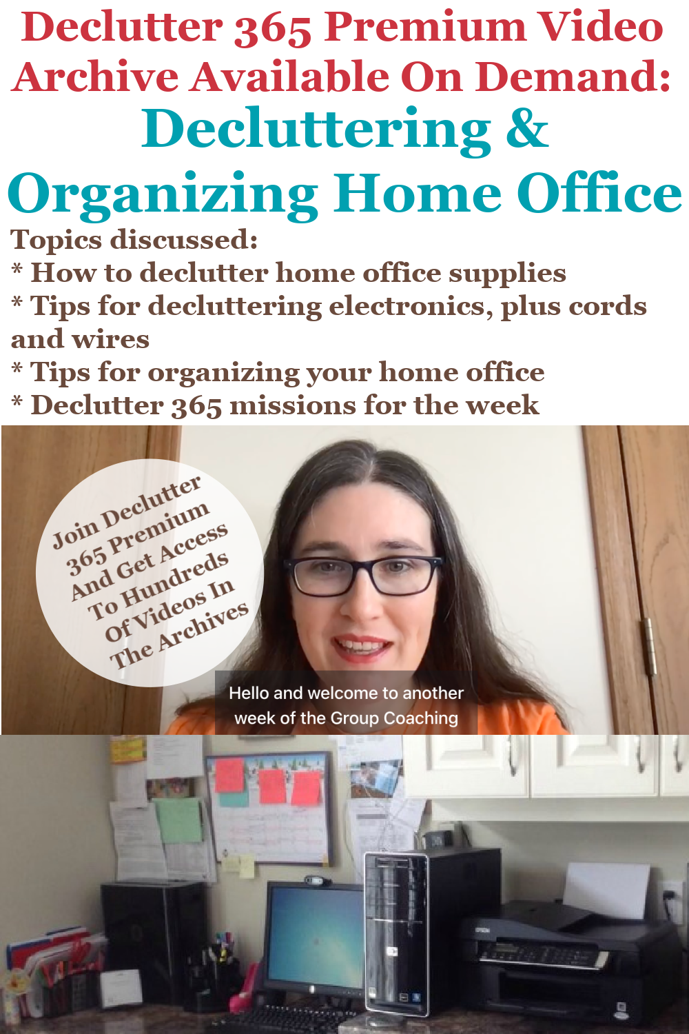 Tips for setting up a home office from a professional organizer