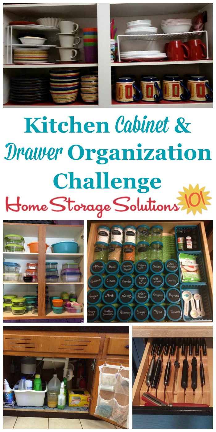 Kitchen Cabinet Organization 2 