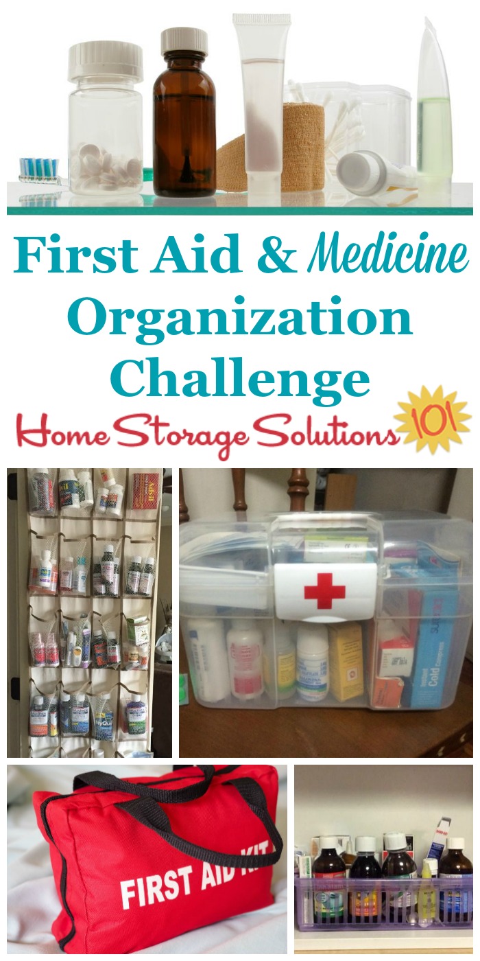a place for everything} organizing your medicine cabinet & first