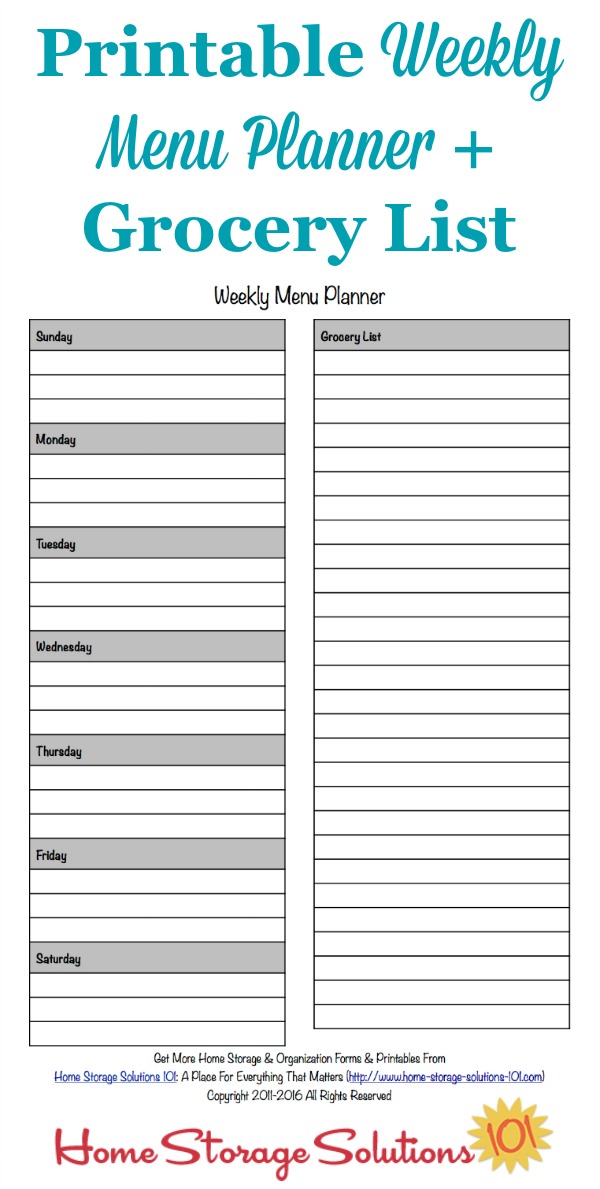 6 Best Images Of Free Printable Meal Planner Calorie Free Printables 
