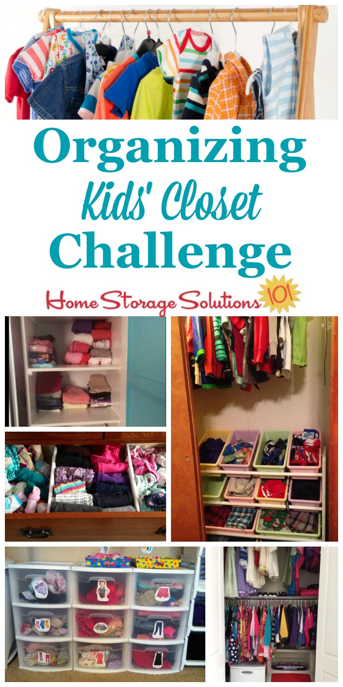 kids closet storage