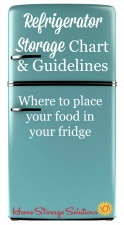 Organizing Refrigerator And Freezer Challenge: Step By Step Instructions