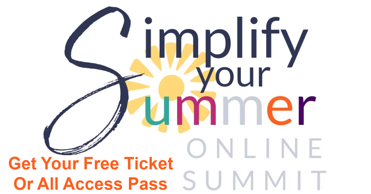 Get your free ticket or all access pass to the Simplify Your Summer Online Summit to learn from 30 experts (including me, Taylor) about how to have a less stressful and more summer this year {learn more on Home Storage Solutions 101}