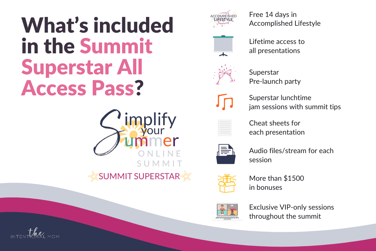 What's included in the summit superstar all access pass