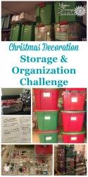 Christmas Storage & Organization Ideas