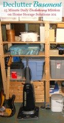 What (and How) to Store Items in Your Basement — TOM'S LLC