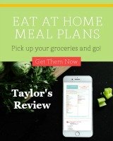 My review of Eat at Home meal plans