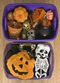 Halloween tote box hot sale