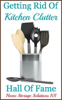Tips For Getting Rid Of Kitchen Clutter