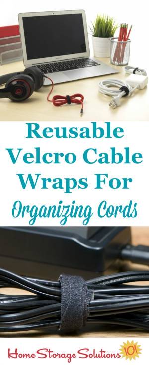 Cord Wrap S ~ all cables, wires & cords organized