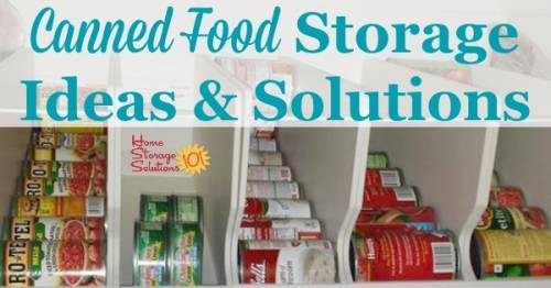 8 Creative Steps To Build A Canned Food Dispenser  House and home  magazine, Canned food storage, Pantry storage