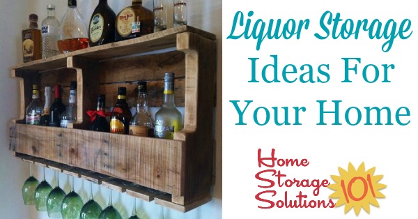 liquor bottle organizer