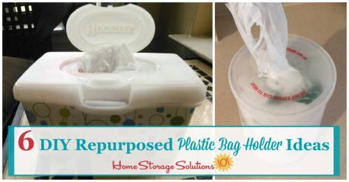 How To Make A Plastic Bag Storage Basket - All Created