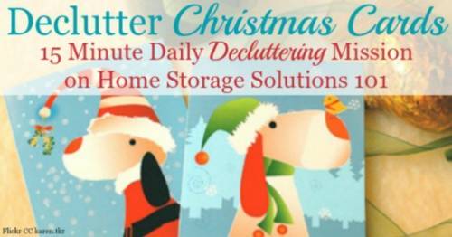 How to Store Holiday Decorations - Declutter in Minutes