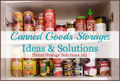 How to Organize Cans in Your Pantry So They're Actually Easy to Find