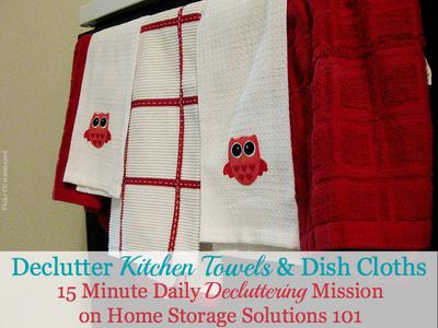 The Different Uses of a Dishcloth or a Dish Towels