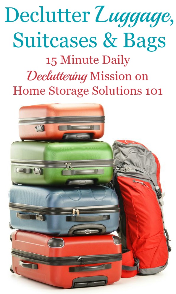 Ways to Store Your Luggage: Suitcases, Bags & More