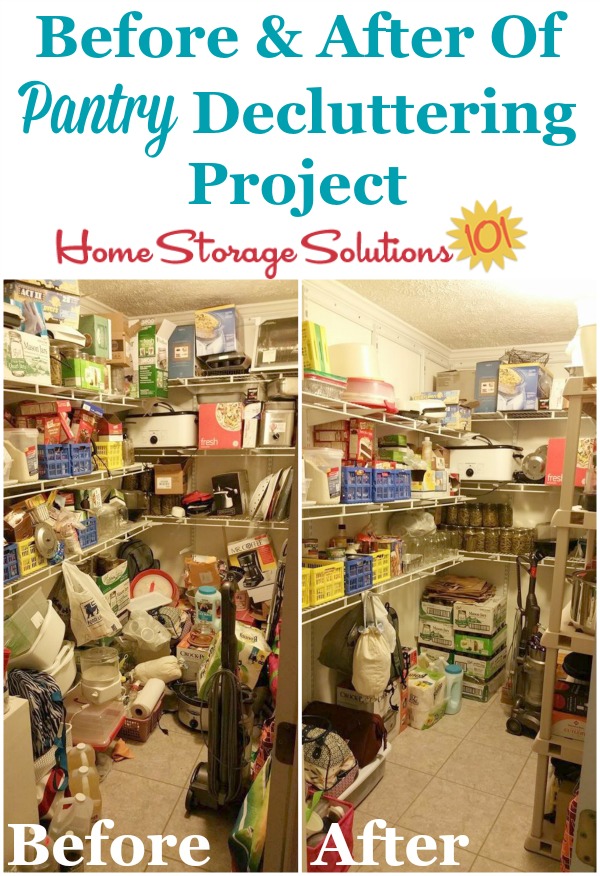 declutter your pantry
