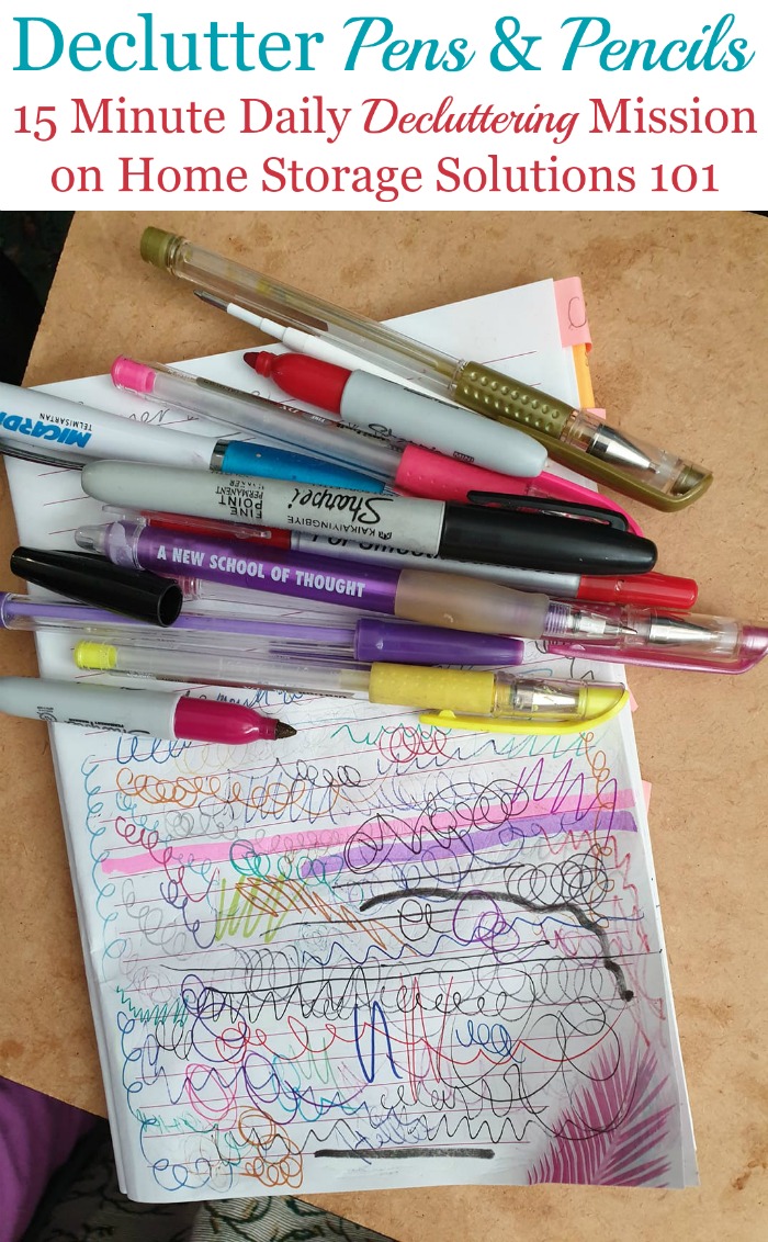 Writing Supplies: Pens, Pencils, Markers, & Highlighters