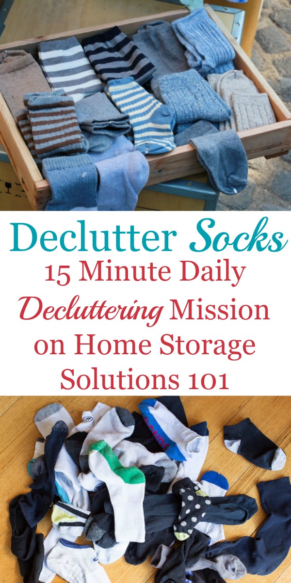 How To Declutter Socks