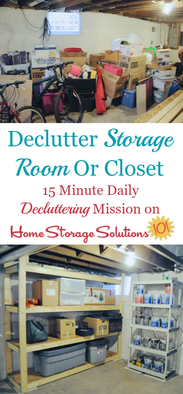 declutter your house with self storage
