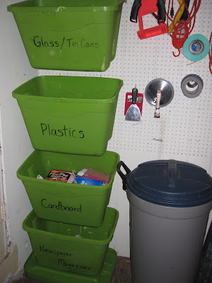Pipe Cleaner Storage from Recycled Container