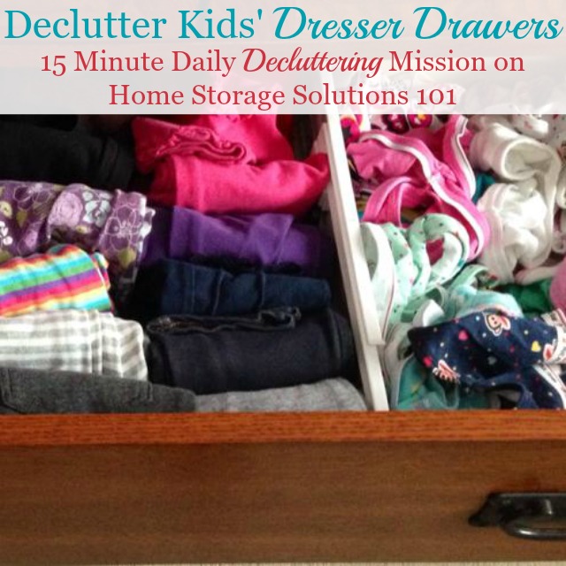 How to Organize Clothes in Drawers - Declutter in Minutes