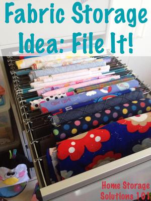 Wipe out your clutter with these sewing pattern storage ideas