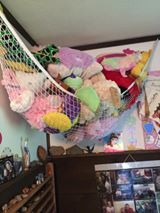 ikea mesh hanging toy storage