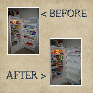 Simple Freezer Organization