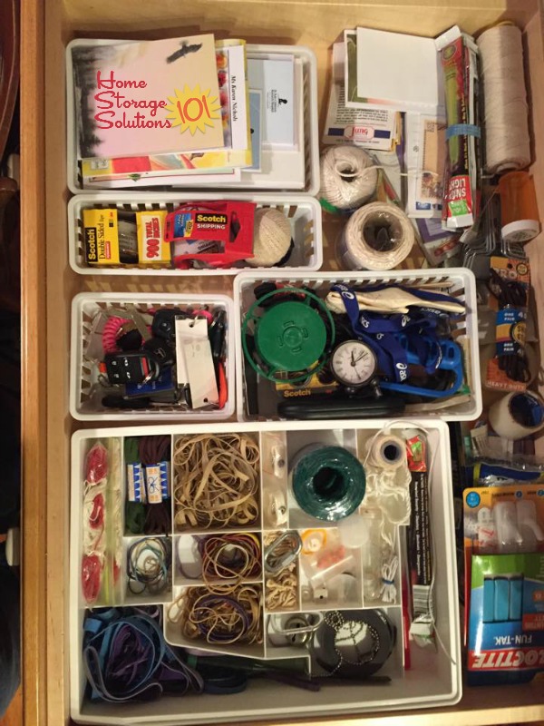 Operation Junk Drawer Organization - Less Mess, More Yes
