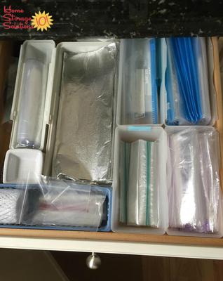 Aluminum Foil, Plastic Bags & Kitchen Wrap Storage & Organization