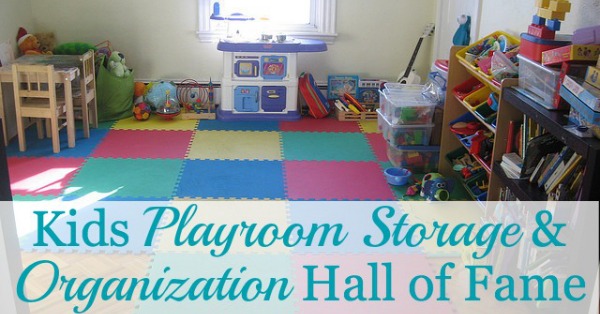 kid playroom storage