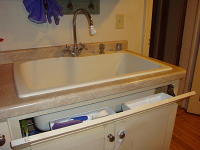 design dump: drawers under the kitchen sink  Kitchen sink storage, Kitchen  sink remodel, Under kitchen sink storage